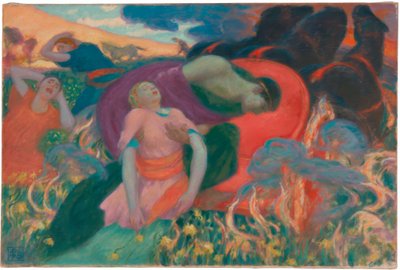 Le viol de Perséphone - Rupert Bunny