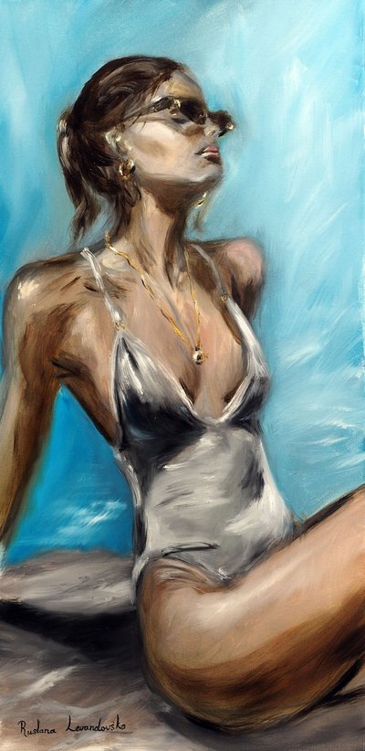 Près de la piscine - Ruslana Levandovska