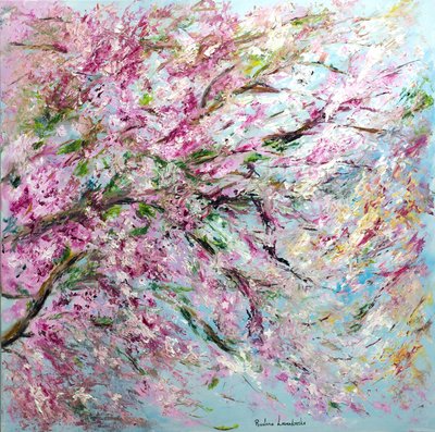 Fleurs de cerisier - le printemps est là!, 2022 - Ruslana Levandovska