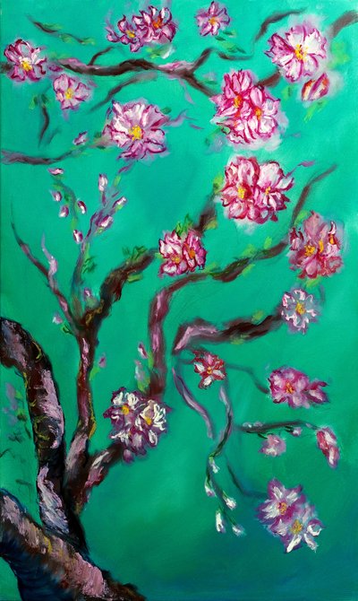 Triptyque des fleurs éternelles - droite - Ruslana Levandovska