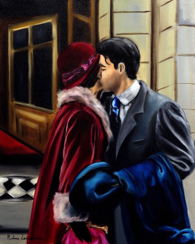 Romance intemporelle, 2024 (huile sur toile) - Ruslana Levandovska