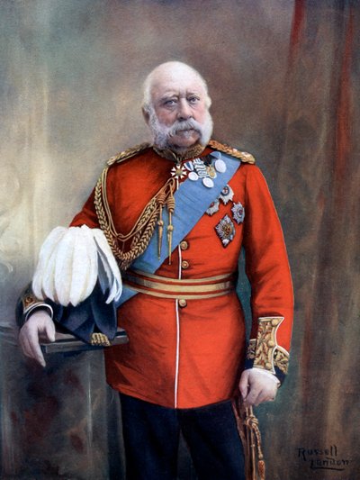 Prince George, Duc de Cambridge, membre de la famille royale britannique, fin 19e-début 20e siècle - Russell and Sons