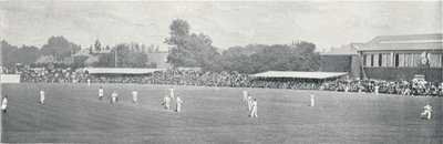 Match de cricket universitaire à Lords, vers 1896 - Russell and Sons