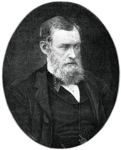 William Edward Forster, industriel britannique du 19e siècle et homme politique du Parti libéral - Russell and Sons
