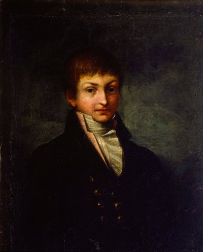 Portrait du poète Konstantin N Batyushkov, 1800s - Russian Master