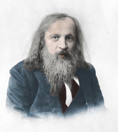 Dmitri Ivanovitch Mendeleïev (1834-1907), chimiste et inventeur russe - Russian Photographer