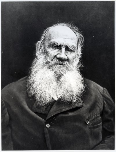 Léon Tolstoï (photo n/b) - Russian Photographer