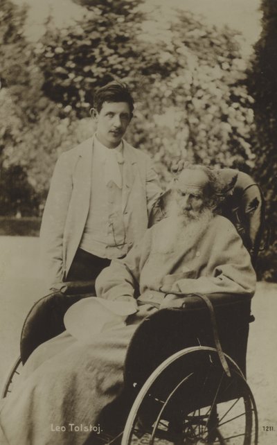 Léon Tolstoï, romancier russe - Russian Photographer