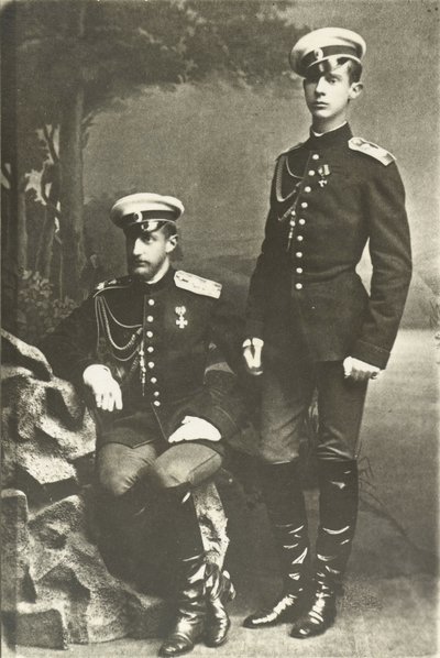 Les grands ducs Constantin Constantinovitch et Dimitri Constantinovitch - Russian Photographer