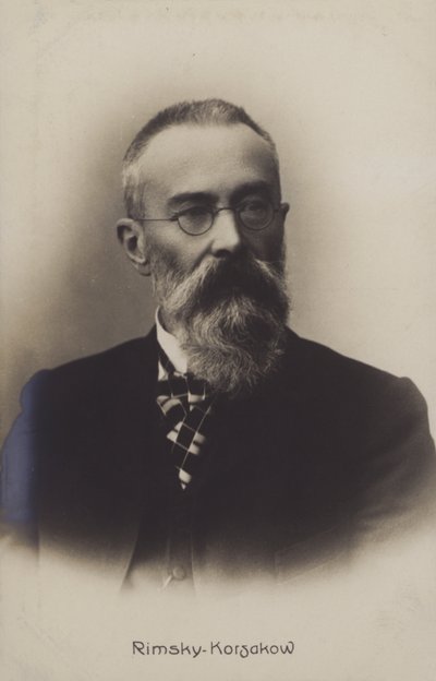 Nikolai Rimski-Korsakov, compositeur russe - Russian Photographer
