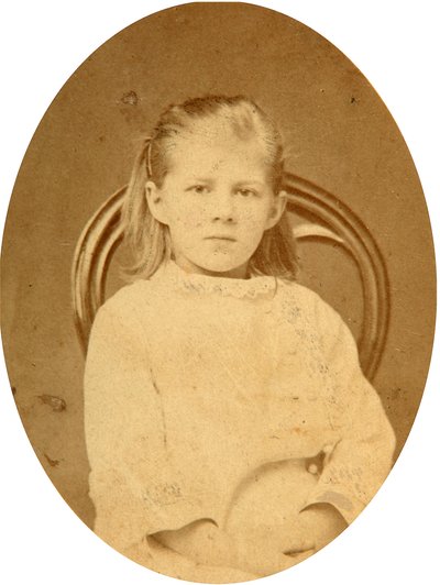 Portrait de Lyubov F. Dostoïevskaïa, fille de l