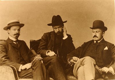 Les poètes Konstantin Dmitriyevich Balmont (Constantin Dmitrievitch Balmont) - Russian Photographer