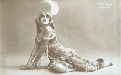 Vera Fokina dans Shéhérazade - Russian Photographer