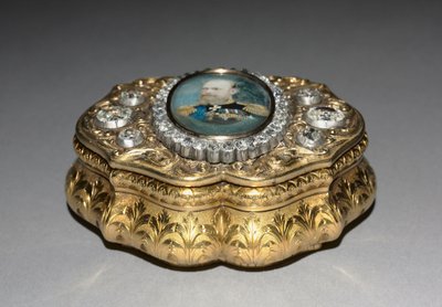 Boîte, fabriquée par Goffert, c.1850 - Russian School