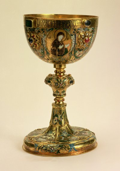 Calice, russe, 1677 - Russian School