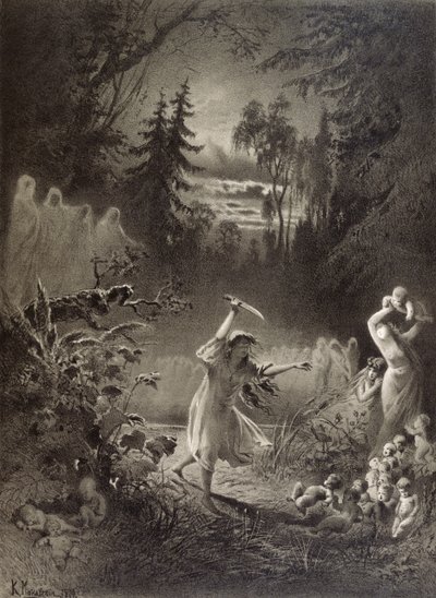Terrible Vengeance, 1874 - Russian School