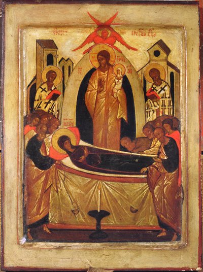 La Dormition de la Vierge - Russian School