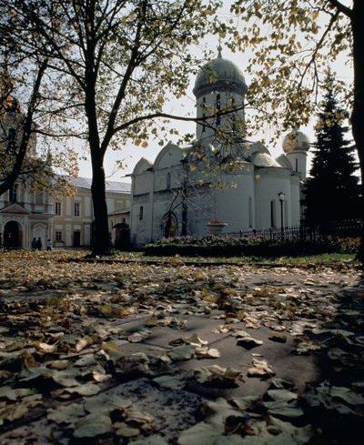 Cathédrale de la Trinité Saint-Serge, fondée vers 1340 par Saint Serge de Radonège - Russian School