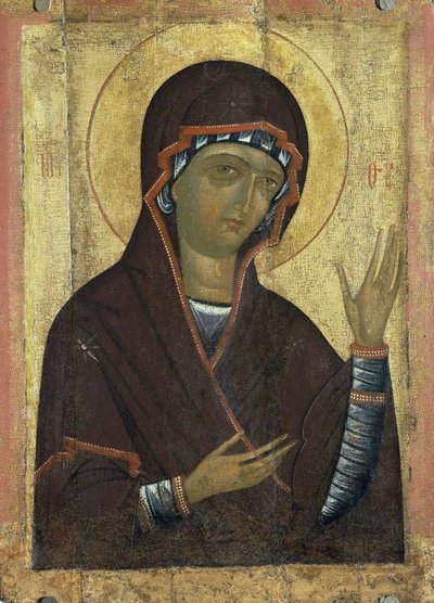 Vierge Paraklesis - Russian icon.