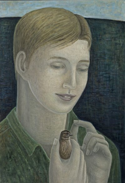 Le jeune François (Garçon tenant un oiseau) - Ruth Addinall