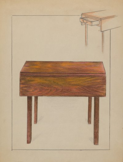 Table à abattant - Ruth Bialostosky