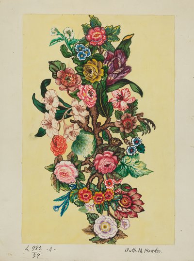 Couverture, vers 1936 - Ruth M Barnes