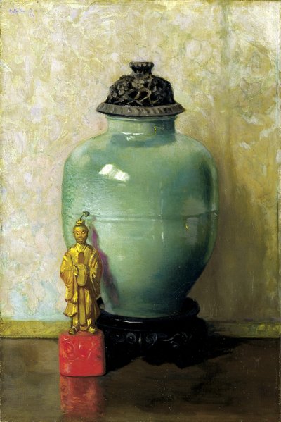 Jarre chinoise verte - Ruth Payne Burgess