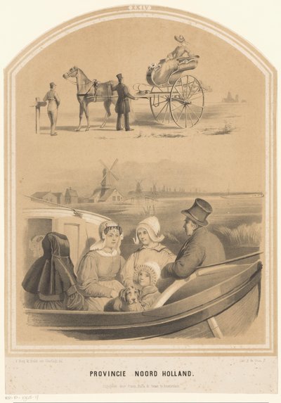 Costume de la Hollande-Septentrionale - Ruurt de Vries