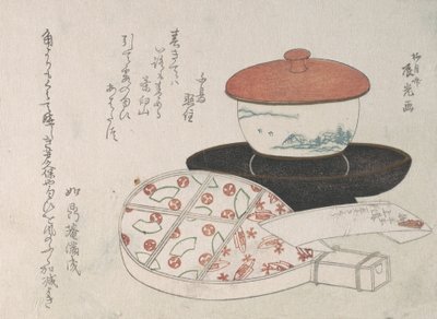 Tasse à thé et chauffe-thé - Ryugetsusai Shinko