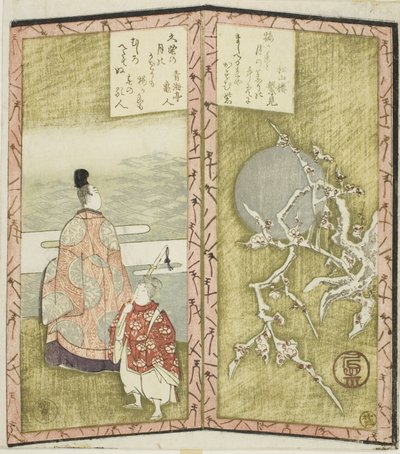 Fleurs de prunier et poète, d