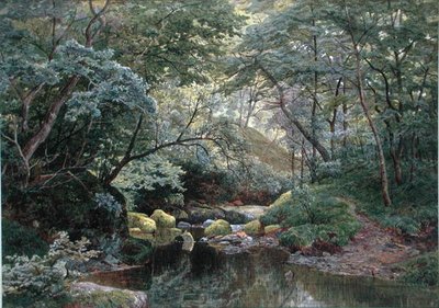 Un ruisseau forestier - S.G. Williams Roscoe