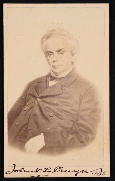 Portrait de John V. L. John VanSchaick Lansing Pruyn - SJ Thompson