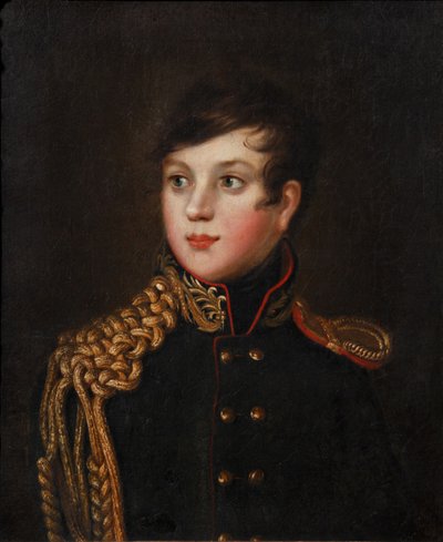 Portrait du prince Alexandre Pavlovitch Stroganov, vers 1812 - S.S. Svintsov