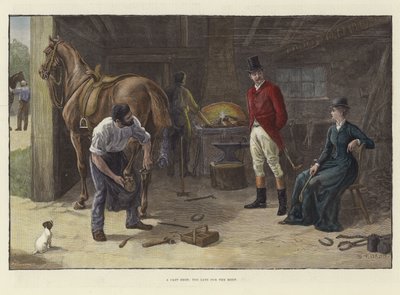 Un fer à cheval : trop tard pour la rencontre - S.T. Dadd