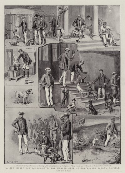 Un nouveau passe-temps pour les écoliers, le Kennel Club à l