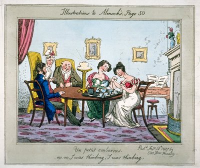 Un petit embarras, non, non. Je pensais, je pensais, 1827 - SW Fores