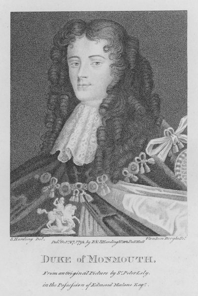 Duc de Monmouth (gravure) - S. (after) Harding