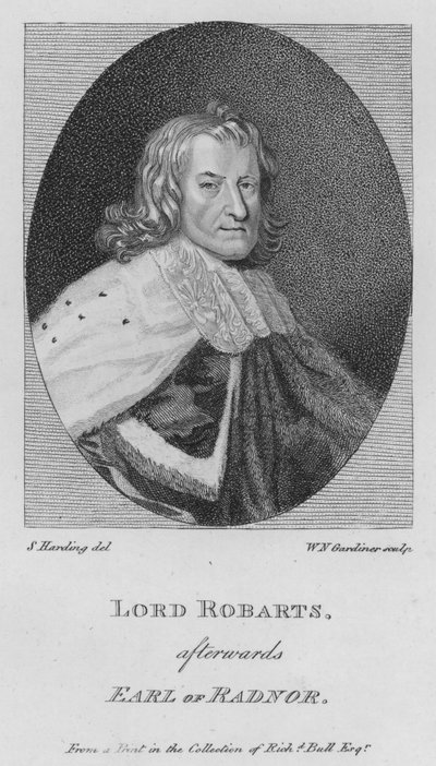 Lord Robarts, plus tard Comte de Radnor - S. (after) Harding
