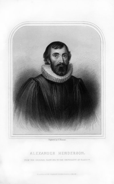 Alexander Henderson, théologien écossais, 1870 - S. Freeman