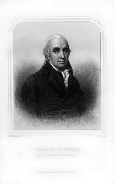 Dugald Stewart, philosophe écossais, 1870 - S. Freeman