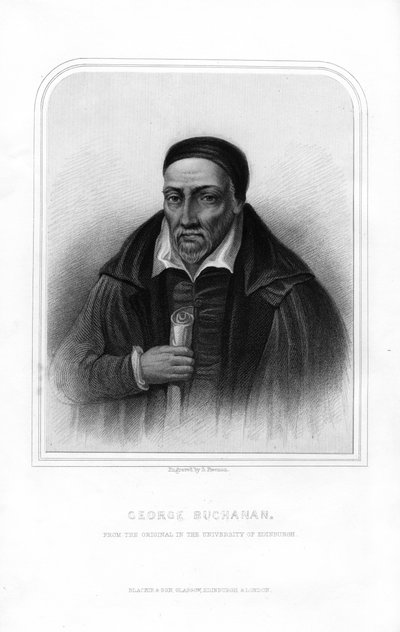George Buchanan, historien écossais et érudit humaniste, 1870 - S. Freeman