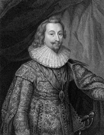 George Villiers, 1er duc de Buckingham 1592-1628, 1824 - S. Freeman