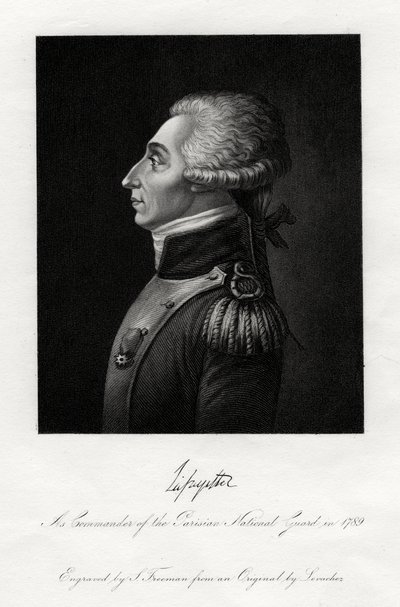Marquis de Lafayette, leader militaire et homme d