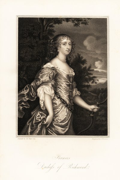 Portrait de Frances Stuart, duchesse de Richmond - S. Freeman