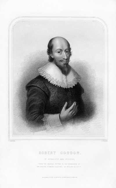 Robert Gordon de Straloch, cartographe écossais, 1870 - S. Freeman