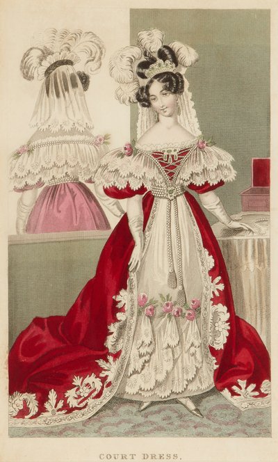Robe de cour, vers 1831 - S. Robinson
