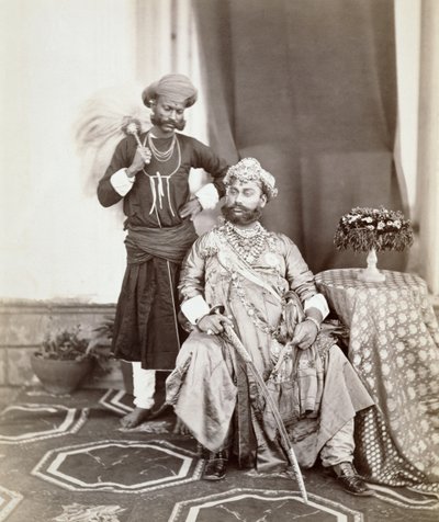 Son Altesse le Maharaja Tukoji Rao (1844-86) II d
