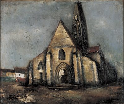 Église, ruelle à Paris - Saeki Yuzo
