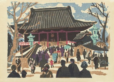 Temple Asakusa Kannon - Saitō Kiyoshi