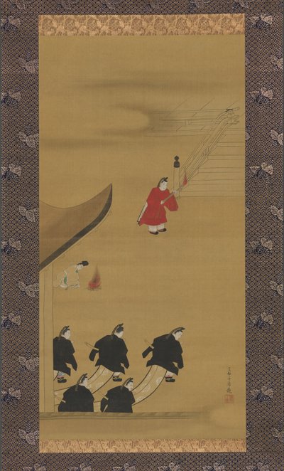 Activités des Douze Mois Tsukinami-e, fin des années 1790 - Sakai Hoitsu